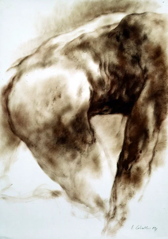 1989 / Óleo sobre papel / 105 x 75 cm