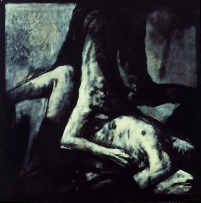 1991 / leo sobre lienzo / 193,6 x 194,3 cm 