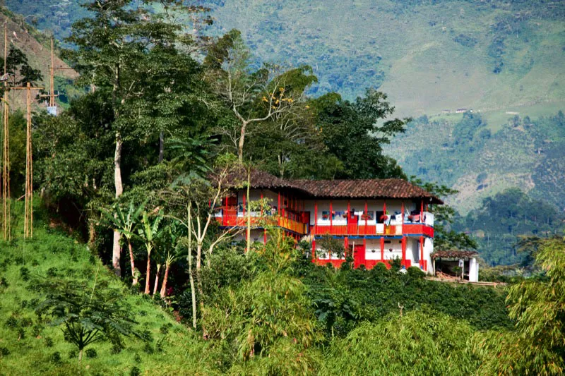 Casa cafetera en Chinchin, Caldas. Carlos Pineda