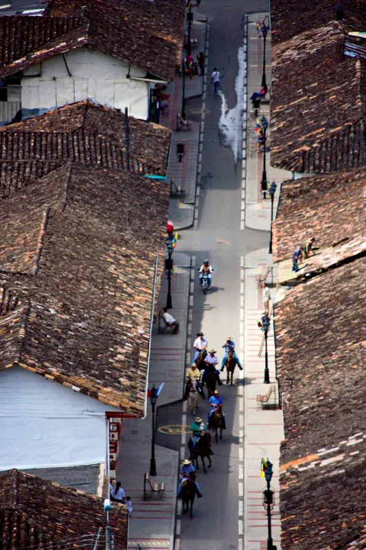 Calles de Salento. Carlos Pineda