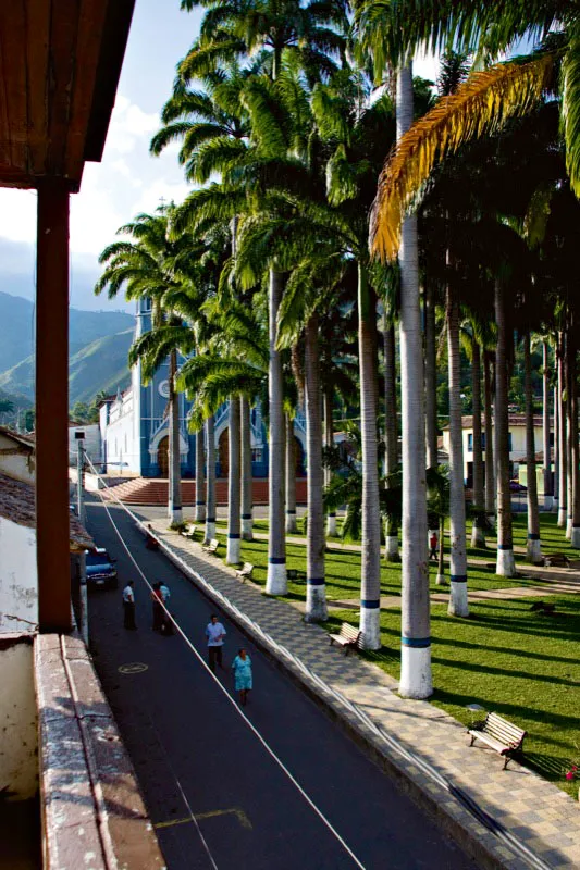 Salazar de las Palmas, municipio donde, según la leyenda, se cultivó café por primera vez en Colombia, Norte de Santander. Carlos Pineda