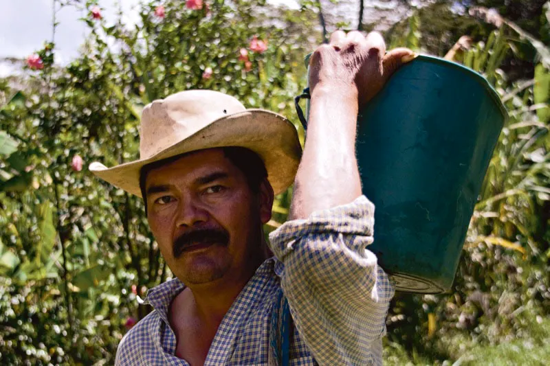 Rostros representativos del altiplano cundiboyacense. Carlos Pineda