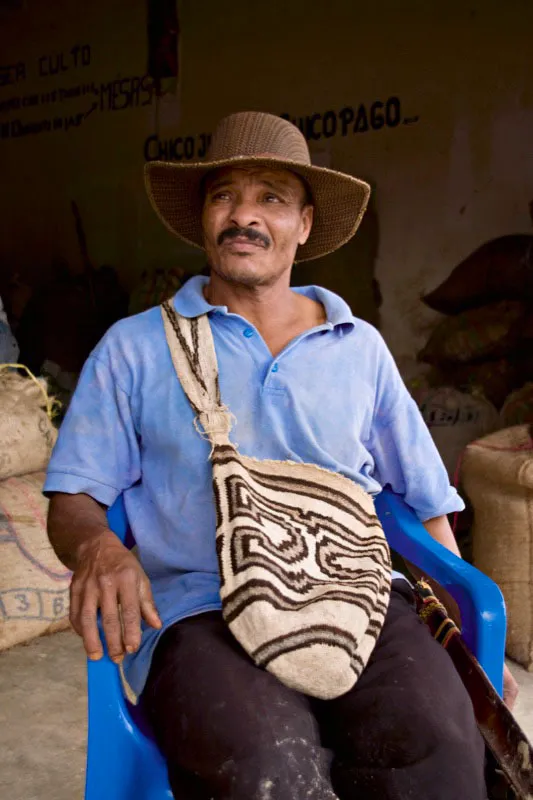 Pobladores de Businchama en la Sierra Nevada de Santa Marta. Carlos Pineda