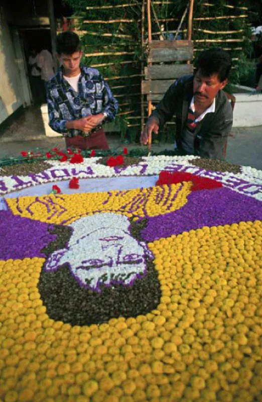 Feria de las Flores, Medelln. 
Son famosos los conciertos pblicos, espectculos de tango, las casetas y tablados populares en diferentes sitios como el Parque Lleras y la Zona Rosa. El desfile principal vara su ruta de ao en ao, pero generalmente recorre las grandes avenidas como la 70, la San Juan y la Oriental. 