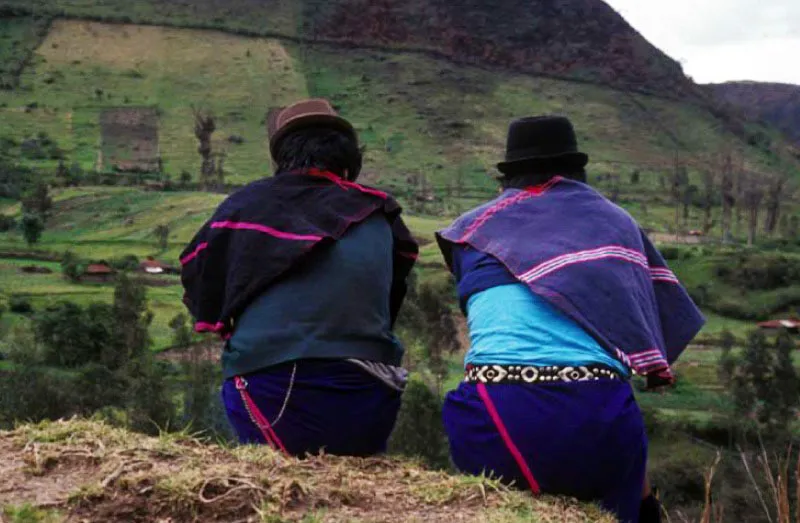 Indgenas paeces, Cauca. 
Es uno de los principales pueblos indgenas del pas, ubicado en su mayora en el Cauca, y representa casi el 17% de la poblacin indgena nacional. Su principal actividad es la produccin agrcola, bsicamente para autoconsumo y caracterizada por la modalidad del policultivo a pequea escala. 