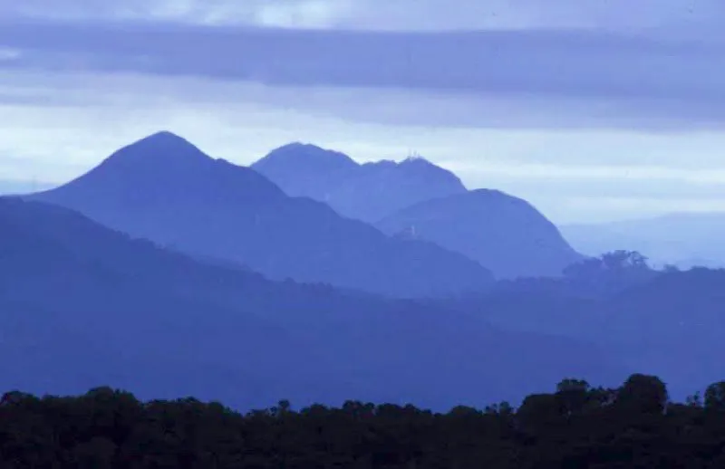 Cerros de Bogot, vista sur desde la Floresta. 
Los cerros de Bogot cuyas alturas van desde los 2 800 hasta los 3 600 m.s.n.m. se encuentran al oriente de la sabana en una prolongacin del Macizo del Sumapaz. Forman boquerones, picos y pramos de menor altura. Entre los cerros se encuentran los del Cable, Monserrate y Guadalupe. 