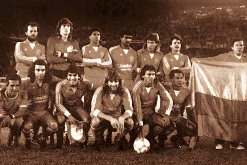 América en la Copa Libertadores 1986. Final América 1, River Plate 2.
