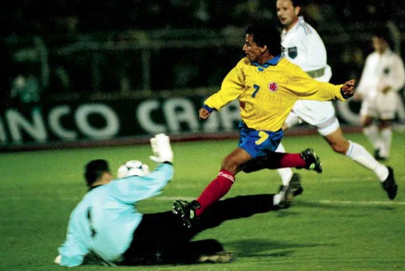 Con la Selección Colombia el ‘Pipa’ jugó 55 partidos y anotó 13 goles.