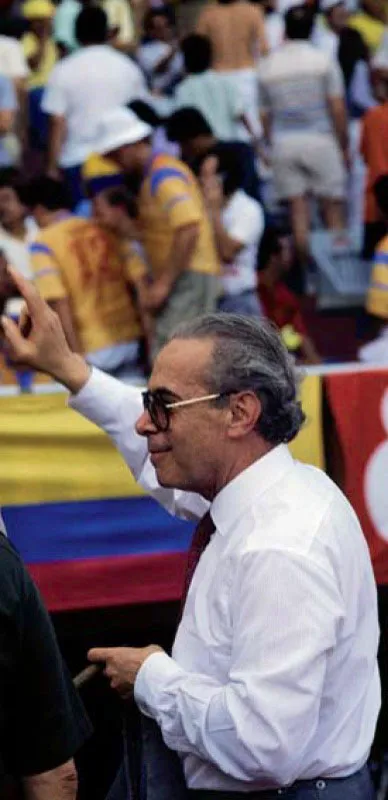 Durante su mandato, Colombia logr la clasificacin al Mundial de 1990, tras 28 aos sin clasificarse a una Copa del Mundo. 