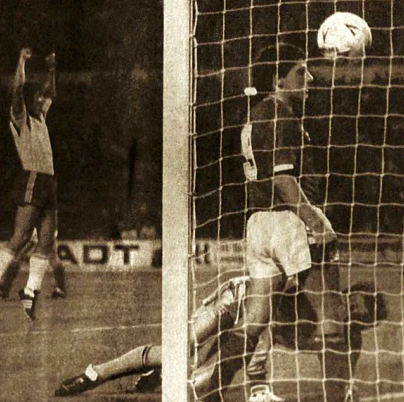 Mayo 24, 1988, Inglaterra 1, Colombia 1.
Tras marcar el gol del empate ante Inglaterra en la Copa Sir Stanley Rous, Andrés Escobar fue conocido como ‘Wembley’, en alusión al estadio londinense.