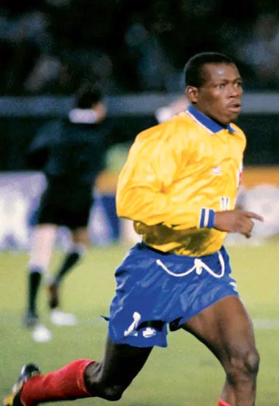 Con la Selección Colombia el ‘Tino’ Asprilla comenzó a destacarse en el Preolímpico de 1991 y los juegos Olímpicos de 1992.