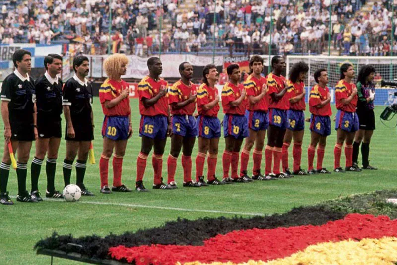 El estadio Giuseppe Meazza de la ciudad de Miln fue testigo del empate a 1 entre las selecciones de Colombia y Alemania. 