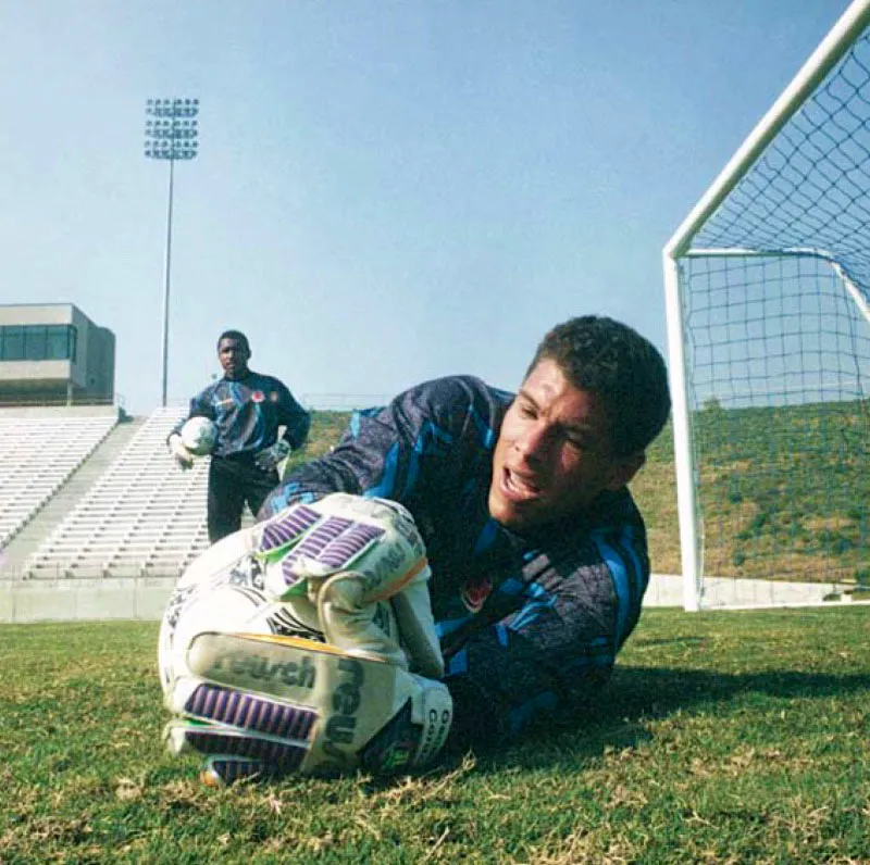 Con el América de Cali, Óscar Córdoba fue campéon del fútbol colombiano en la temporada 1996-1997.