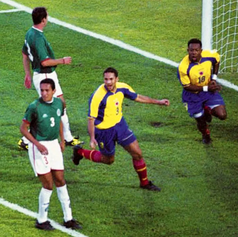 Mario Yepes fue una de las figuras de la Selección Colombia, campeona de la Copa América 2001.