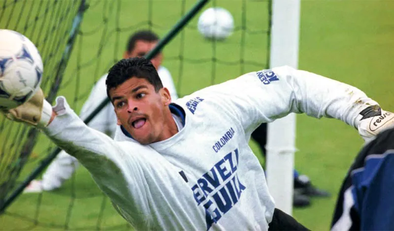 Con la Selección Colombia, Miguel Calero ha participado en las copas América de 1997, 1999 y 2001, ésta última en la que la tricolor fue campeona.