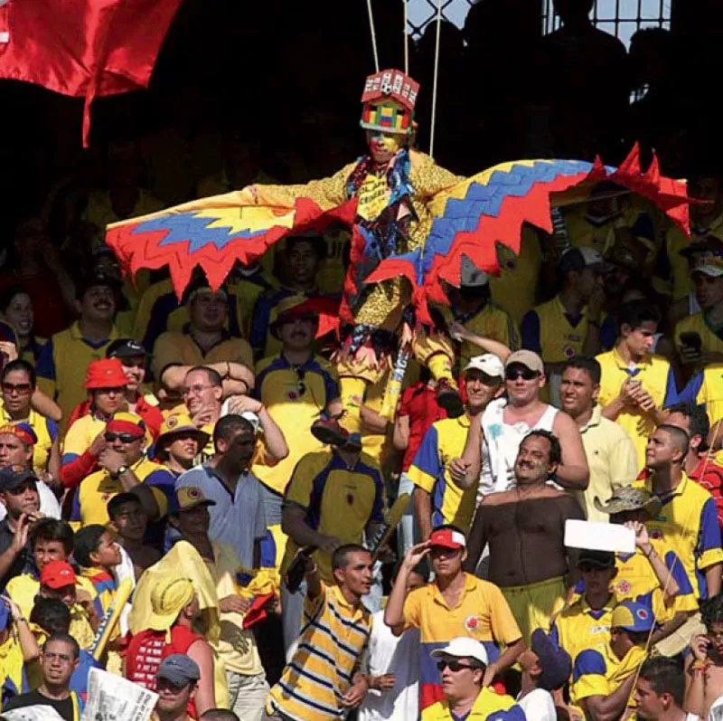 El Cole lleva ms de 16 aos animando a la Seleccin Colombia en distintos escenarios del mundo. 