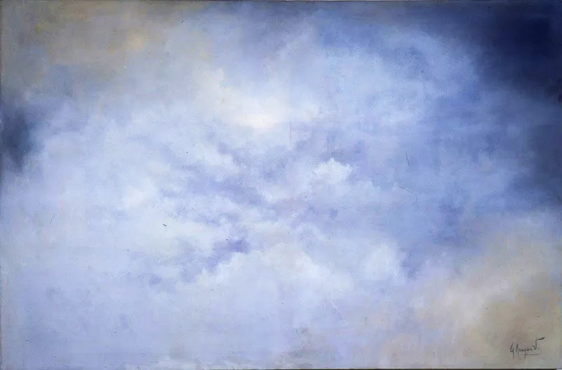 Serie “Oda barroca I” / Sin título / ca.1983 / Óleo sobre lienzo / 115 x 175 cm