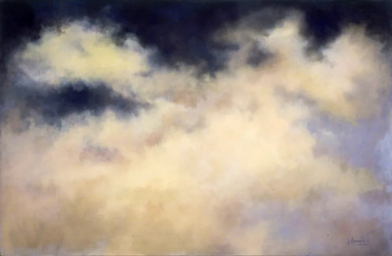 Serie “Oda barroca I” / Sin título / ca.1983 / Óleo sobre lienzo / 100 x 153 cm