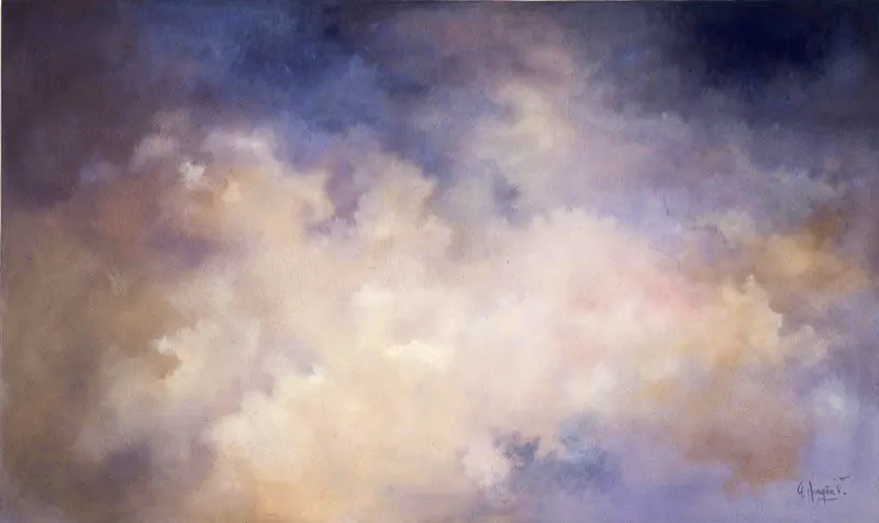 Serie “Oda barroca II” / Sin título / ca.1984 / Óleo sobre lienzo / 92 x 153 cm