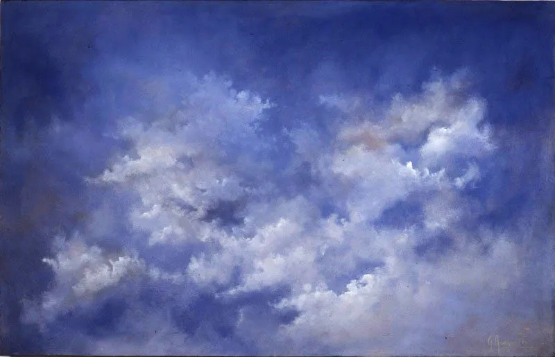 Serie “Oda barroca I” / Sin título / 1982-1983 / Óleo sobre lienzo / 83 x 130 cm