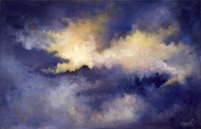 Serie “Oda barroca II” / Sin título / ca.1984 / Óleo sobre lienzo / 83 x 130 cm