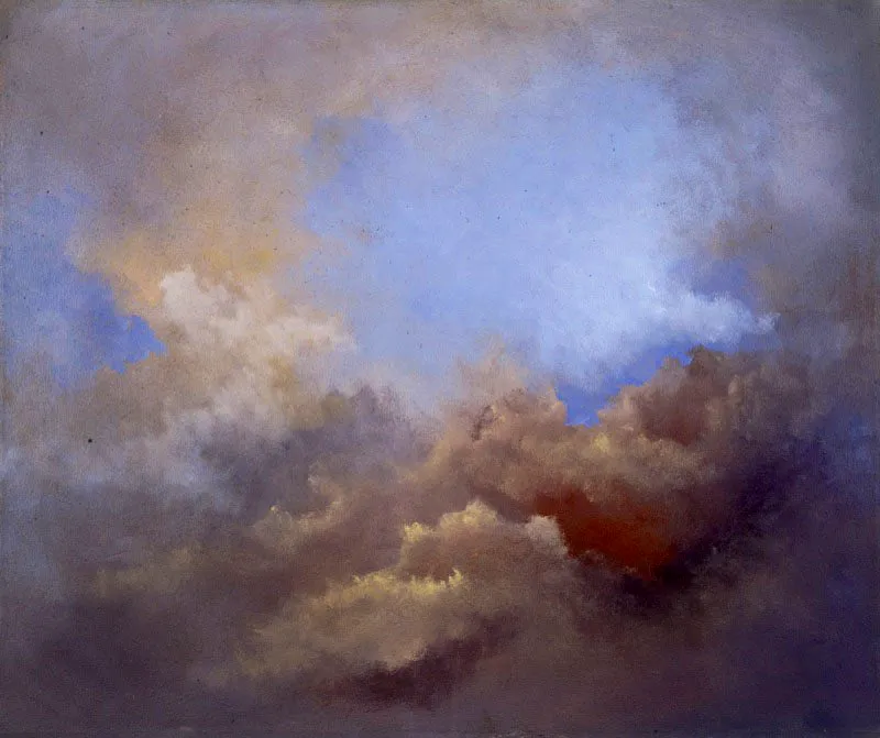 Serie “Oda barroca” / Sin título / 1981 / Óleo sobre lienzo / 50 x 60 cm