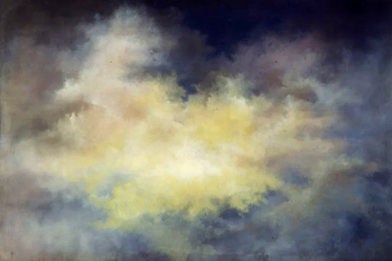 Serie “Oda barroca” / Sin título / ca.1984 / Óleo sobre lienzo / 115 x 170 cm