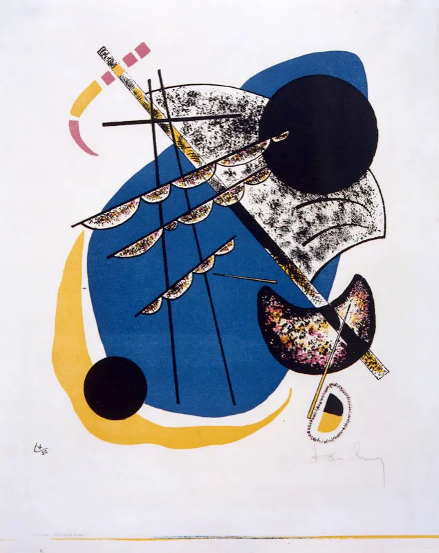 Vasily Kandinsky / Mosc (Rusia), 1866 - Pars (Francia), 1944 / Pequeos mundos II / 1922 / Litografa sobre papel / 61 x 51 cm / Registro 2906 / Ingreso a la coleccin: noviembre de 1997 