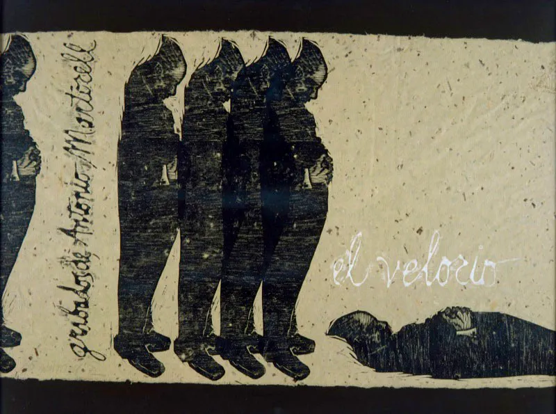 Antonio Martorell / Santurce (Puerto Rico), 1939 / Velorio / 1972 / Xilografía / 76 x 101 cm / Registro 0370-2 / Ingreso a la colección: septiembre de 1972