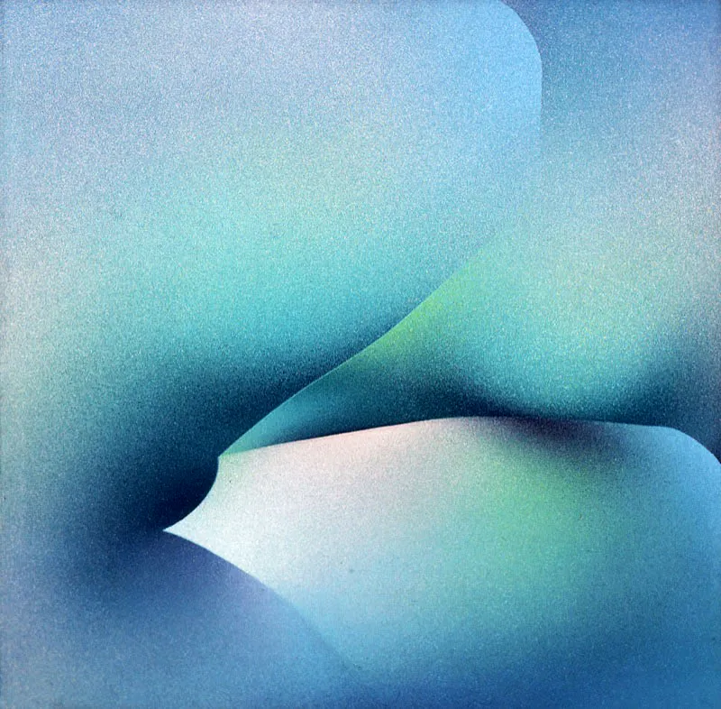 Miguel Ángel Ocampo / Buenos Aires (Argentina), 1922 / Piedra y cielo / 1972 / Acrílico sobre tela / 127 x 127 cm / Registro 0358 / Ingreso a la colección: agosto de 1972