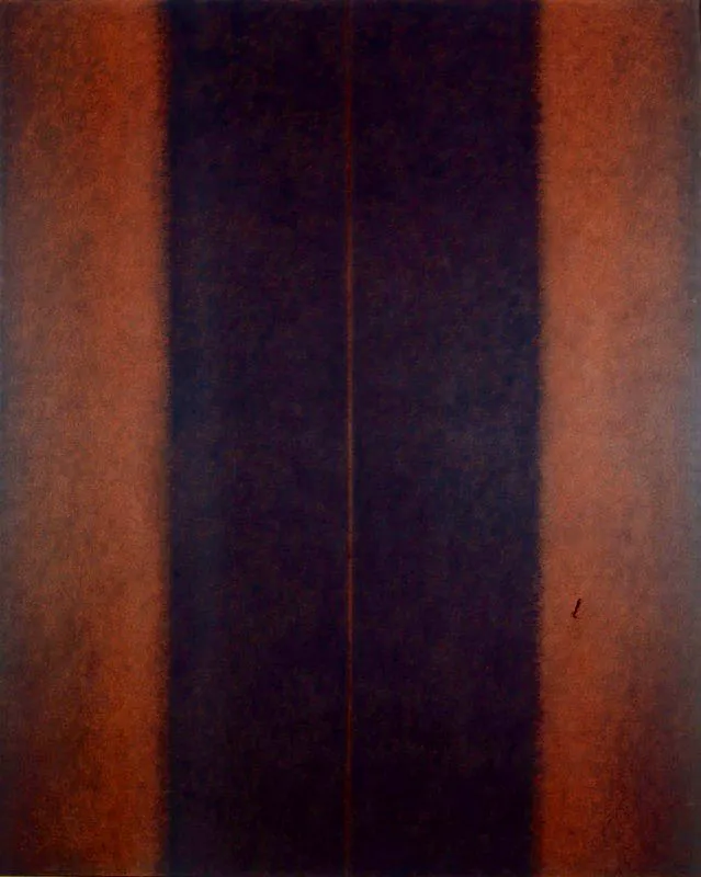 Arcángelo Ianelli / São Paulo (Brasil), 1922 / Negro y rojo / 1985 / Óleo sobre tela / 180 x 145 cm / Registro 1293 / Ingreso a la colección: marzo de 1986 / Donación del artista