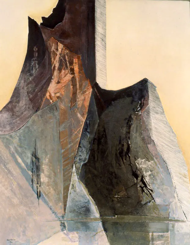 María Luisa Pacheco / La Paz (Bolivia), 1919 - Nueva York (Estados Unidos), 1982 / Mallasa / 1980 / Óleo sobre tela / 127 x 100 cm / Registro 1168 / Ingreso a la colección: febrero de 1981