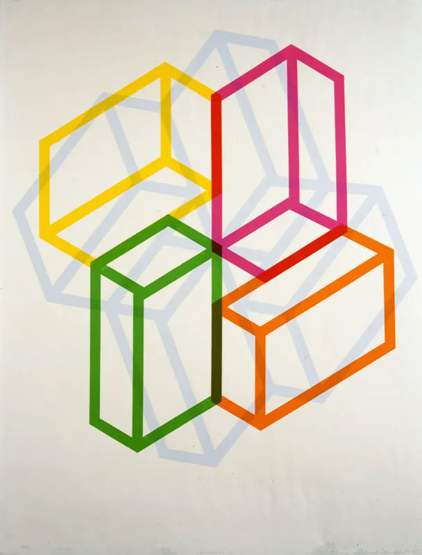 Gerd Leufert / Klaipéda, Memel (Lituania), 1914 - Caracas (Venezuela), 1998 / Cajonería 1 / 1968 / Serigrafía / 84 x 66 cm / Registro 0454 / Ingreso a la colección: septiembre de 1973