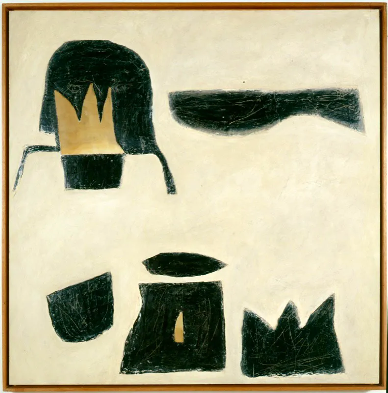 Juan Manuel de la Rosa / México, 1945 / Tejedora de fique / 2002 / Óleo y encaústica sobre tela / 130 x 130 cm / Registro 3667 / Ingreso a la colección: mayo de 2002