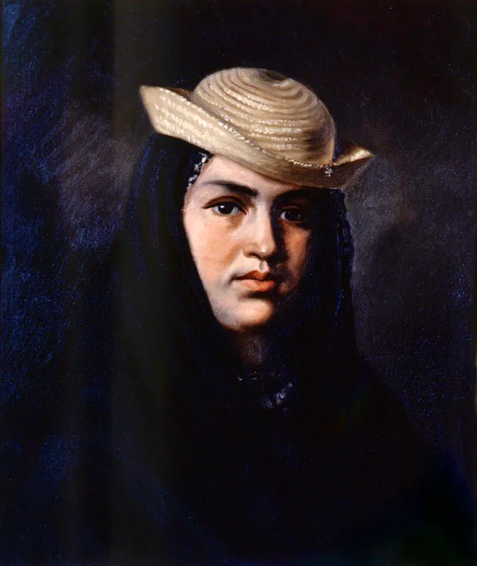 Felipe Santiago Gutiérrez / Texcoco (México), 1824 - 1904 / La corrosca / Ca. 1877 / Óleo sobre tela / 55 x 48 cm / Registro 1126 / Ingreso a la colección: agosto de 1980