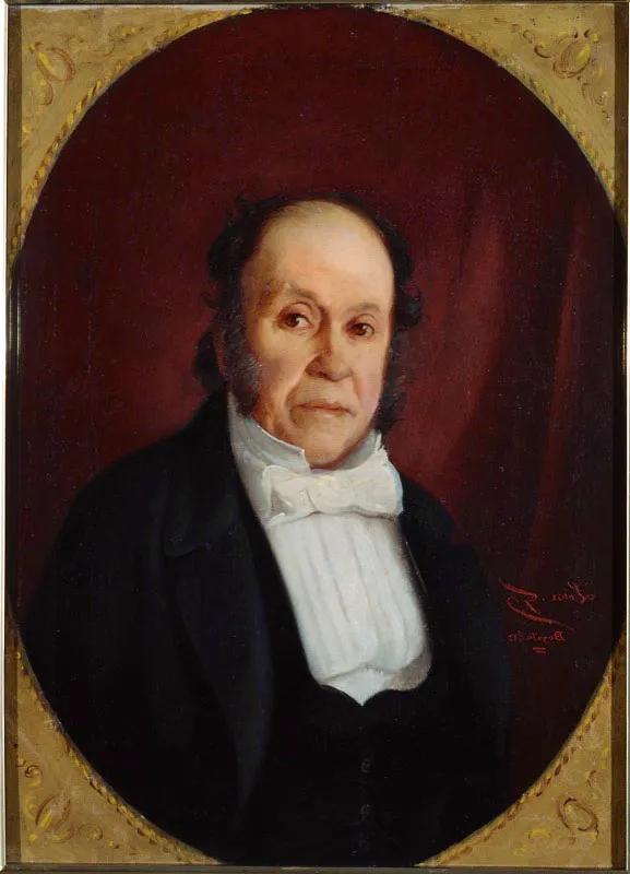 León-Ambroise Gauthier / París (Francia), 1822 - 1901 / Retrato de Hombre / Ca. 1853 / Óleo sobre tela / 34,4 x 29 cm / Registro 2351 / Ingreso a la colección: julio de 1996
