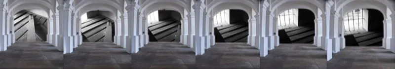 Videoinstalación en el Museo Nacional de Colombia (Ex-Penitenciaría - Panóptico)