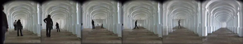 Videoinstalación en el Museo Nacional de Colombia (Ex-Penitenciaría - Panóptico)