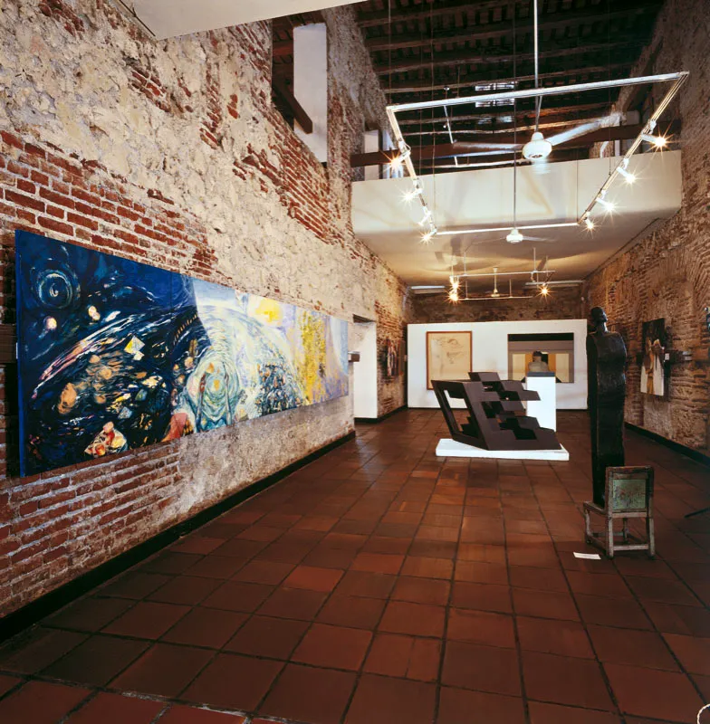 Otra de las salas del Museo de Arte Moderno de Cartagena de Indias. Óscar Monsalve