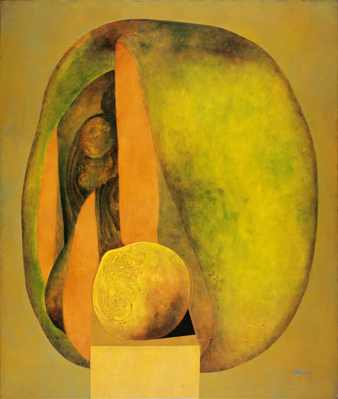 Gustavo Zalamea / Sin título / s.f / Acrílico sobre lienzo / 210 x 182 cm Óscar Monsalve