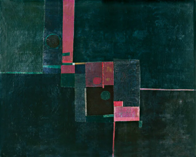 Sara Grillo / Tema simple / 1950 / Óleo sobre lienzo / 67 x 81 cm Óscar Monsalve