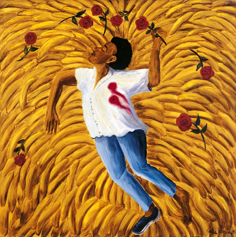 Cecilia Herrera / Urabá / 1995 / Óleo sobre lienzo / 100 x 100 cm Óscar Monsalve