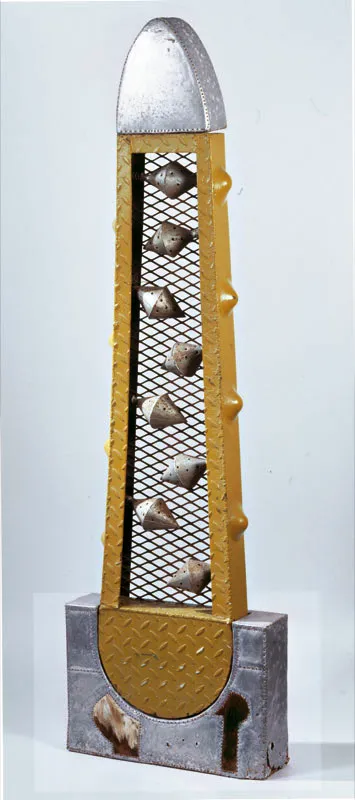 Jorge Rodríguez Aguilar / Aguayuyo / s.f / Escultura mixta / 160 x 49 x 9 cm Óscar Monsalve