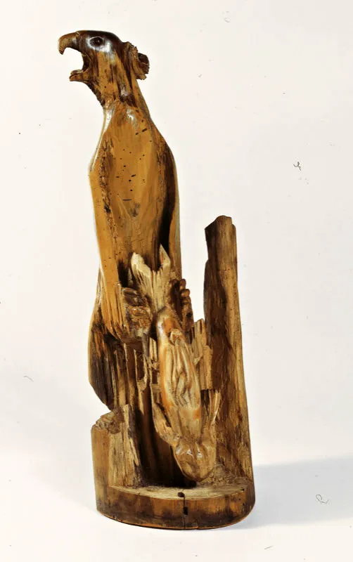Miguel Ángel Rodríguez / A plena luz / 2004 / Talla en madera / 72 x 70 x 76 cm Óscar Monsalve