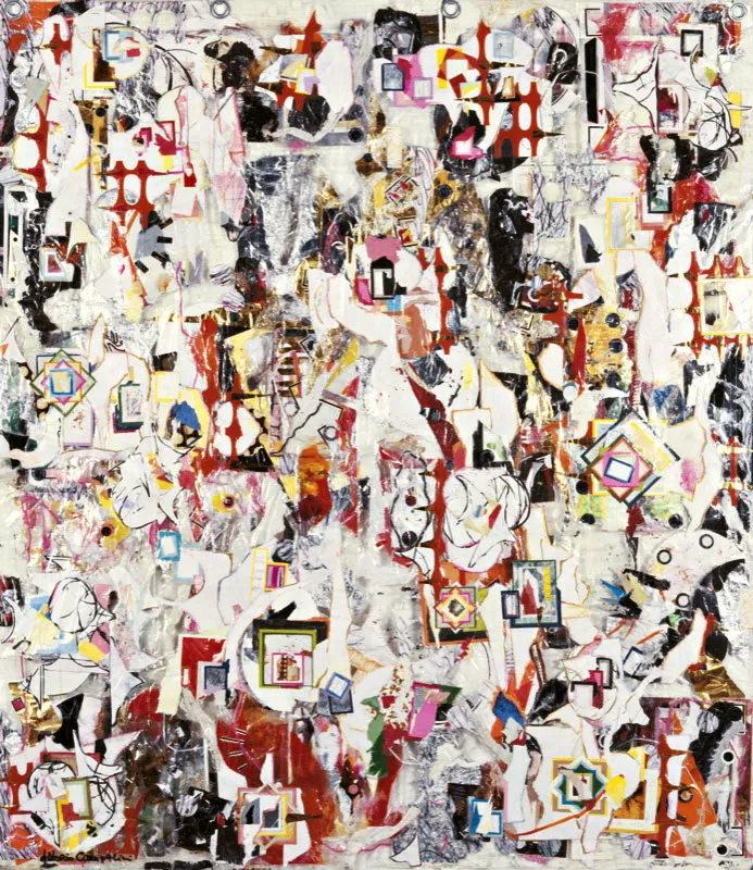 Gabrio Ciampalini / Sabbath / 2005 / Ensamblaje / Mixto / 160 x 140 cm Óscar Monsalve