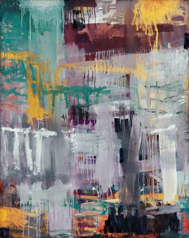 Luis Fernando Roldán / De la serie amansadores / 1997 / Acrílico sobre lienzo / 122 x 97 cm Óscar Monsalve
