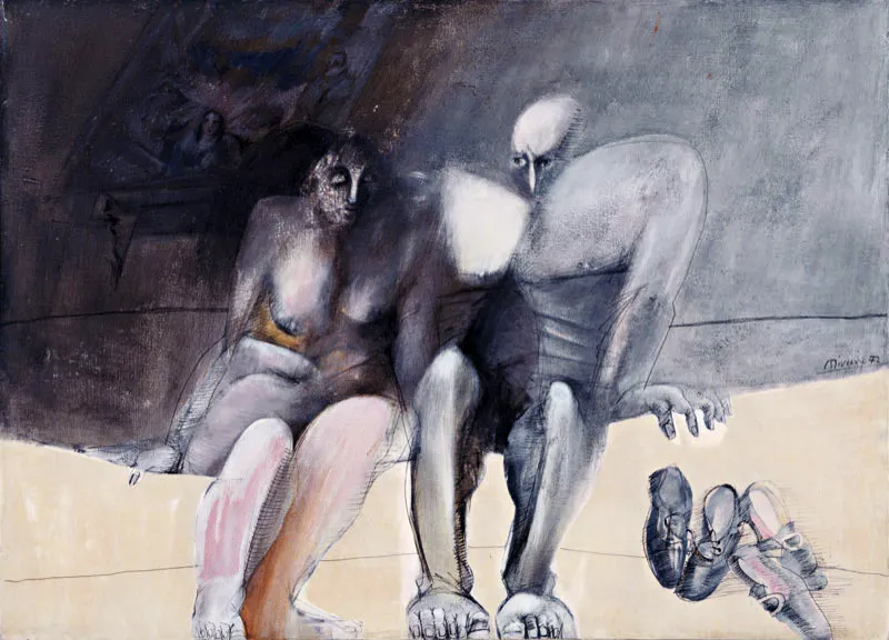 Augusto Rivera / Sin título / 1972 / Acrílico sobre lienzo / 130 x 180 cm Óscar Monsalve