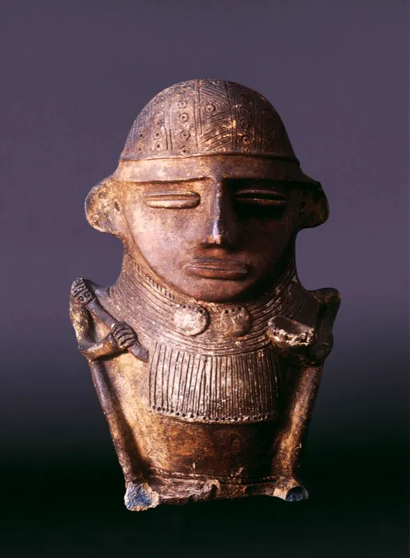 Ajuar funerario antropomorfo. 