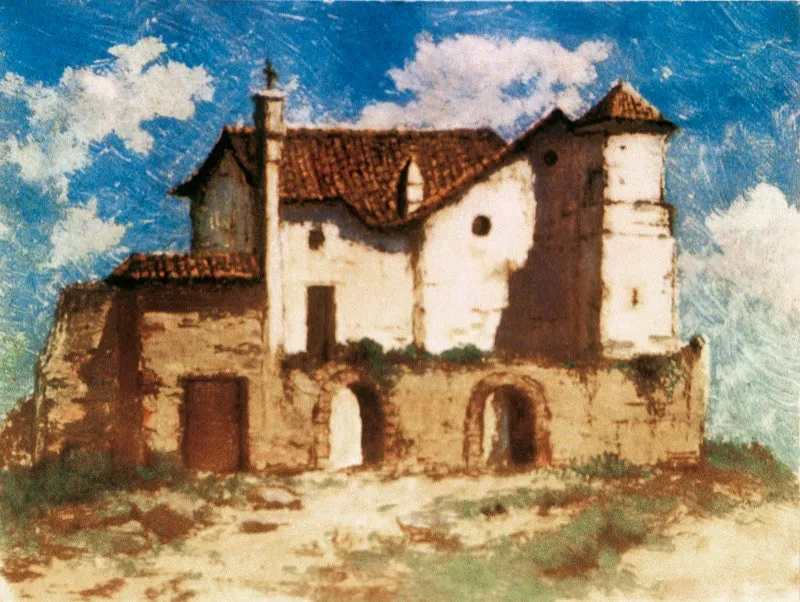 La capilla de la Peña se construyó a fines del siglo xvii en el sitio donde la tradición afirma que hubo una aparición de la Sagrada Familia.
