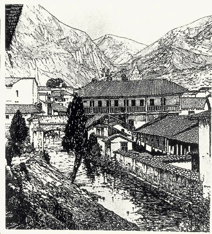 El puente de San Francisco comenzó a construirse el 27 de agosto de 1663 para conectar la parte sur con la parte norte, que comenzaba a desarrollarse.